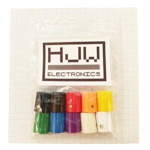 Control Knob For Quarter Inch Round Or 6mm Splined Shafts 13mm Diameter 1900h