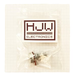 41 Rastpotentiometer B10K 17mm 6mm D-Schaft Multiple Click B D41P