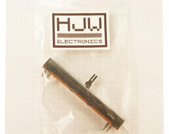 Slider Potentiometer 60mm Travel Fader, Logarithmic Linear & Antilog A B C AL60