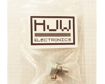 Linear Potentiometer 6.3mm 0.25 Inch Round Shaft Solder Lug 16mm B RSL63