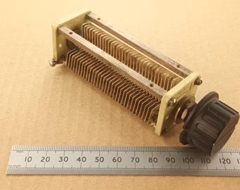 Variable Capacitor Higher Voltage 12pF to 270pF, With Silver Plated Vanes