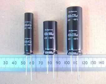 Valve Tube Radio Replacement HT Capacitor Rubycon QXW