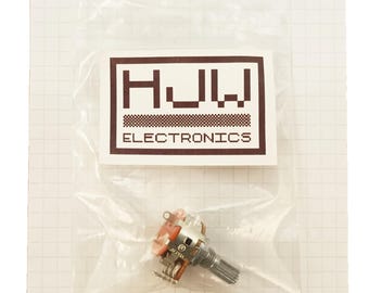 Switched Potentiometer Splined Shaft Solder Lugs Rear Switch B RSWL