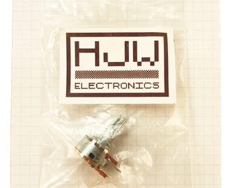 Dual Centre Click Potentiometer Stereo Detent Logarithmic Splined Shaft A DD