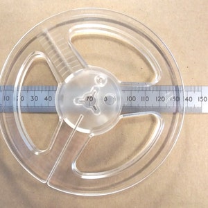 125 mm 5-Zoll-Reel-to-Reel-Aufnahme Leerbandspule Ohne Marke sauber Tricorn-Echo-Indikator-Markierungen