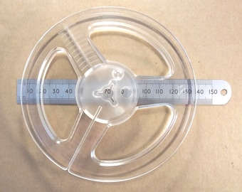 125mm 5 Inch Reel to Reel Recording Empty Take Up Tape Spool Unbranded Tricorn