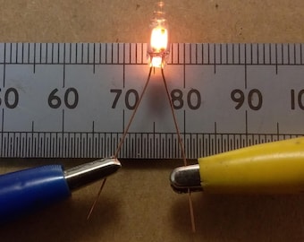 Neon Bulb 4mm Diameter Mains Indicator Glow Lamp Replacement