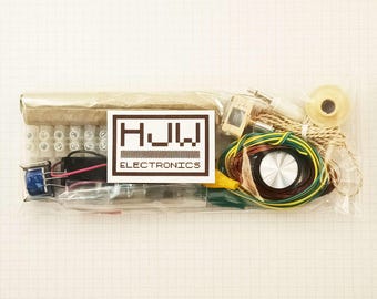 Crystal Set Radio Kit With Single Transistor Boost Option
