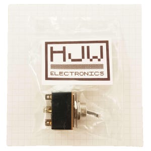 Mains Power Toggle Switch DPDT 250V 1.5A With On Off Plate