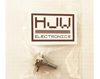 Potentiometer 16mm Flatted 6mm D Shaft Conductive Plastic Track Pot Bourns B BD