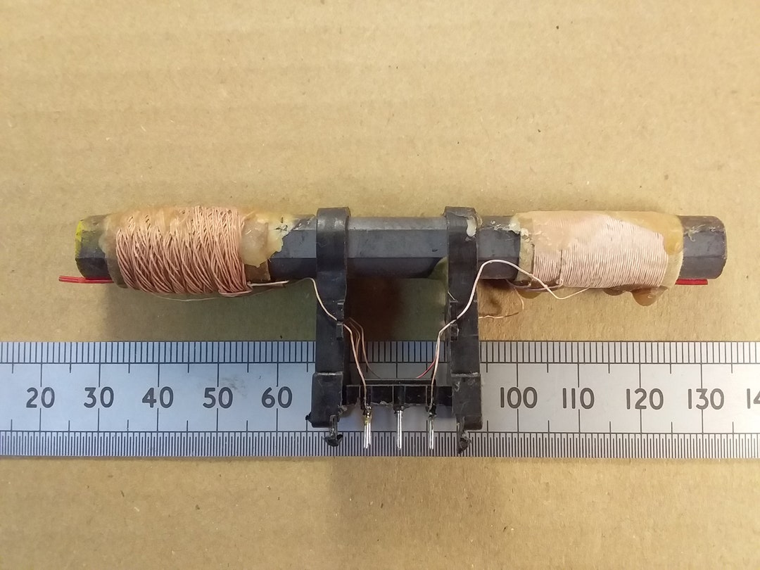 Ferrite Rod Loopstick Antenna & Coils 4 100mm Long 9.8mm Etsy