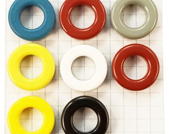 T68 Iron Powder Toroid Radio Inductor Core Micrometals Toroidal Coil Form T-68