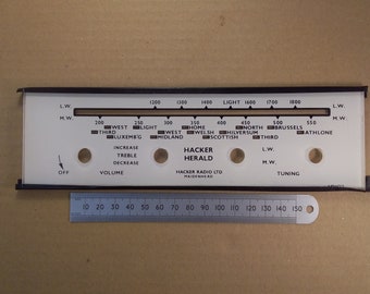 Hacker Herald Perspex Lucite Tuning Scale 1