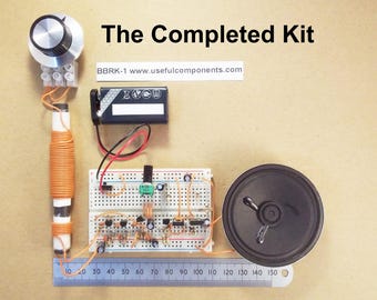 Solderless Breadboard Radio Kit With 6 Transistors