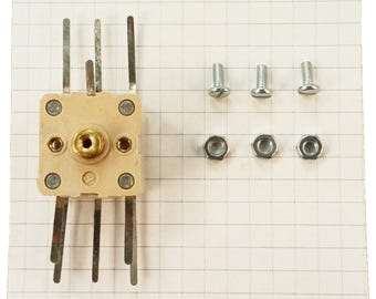 4 Gang AM FM Variable Capacitor 266pF & 20pF X2 500pF Total