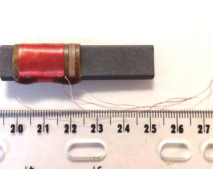 Featured listing image: Flat Bar Ferrite Rod MW AM Coil 525uH Loopstick Antenna 55 x 12 x 5mm