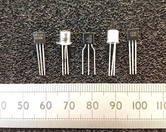 NPN And PNP Transistors Small Signal High Gain Low Noise