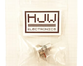 Potentiometer 6.3mm 0.25 Inch Round Shaft Pins 16mm Reverse Audio C RSP63