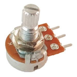 Potentiometer Linear Conductive Plastic Mono Control Pot Splined Shaft B BIS