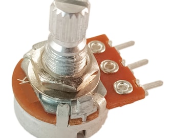 Potentiometer Linear Conductive Plastic Mono Splined Shaft B BIS