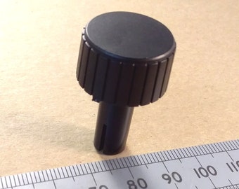 Through Panel Extension Knob for 6mm Splined Shaft T18 Pots 30mm Long 22mm Diameter Pack of 1 5 or 10