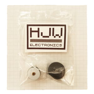 Black Thumbwheel Volume Control Potentiometer With Switch 21mm 5K