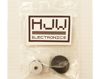 Volume Control Potentiometer With Switch 21mm Black Thumbwheel Knob 5K