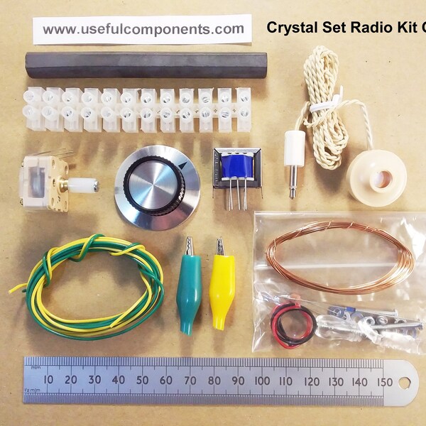 Crystal Radio Kit Etsy