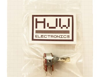 Switched Linear Potentiometer Splined Shaft Switch B SWP