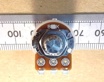 16mm Dual Gang Potentiometer - Short PCB Leg