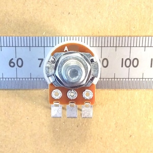 16mm Dual Gang Potentiometer - Short PCB Leg
