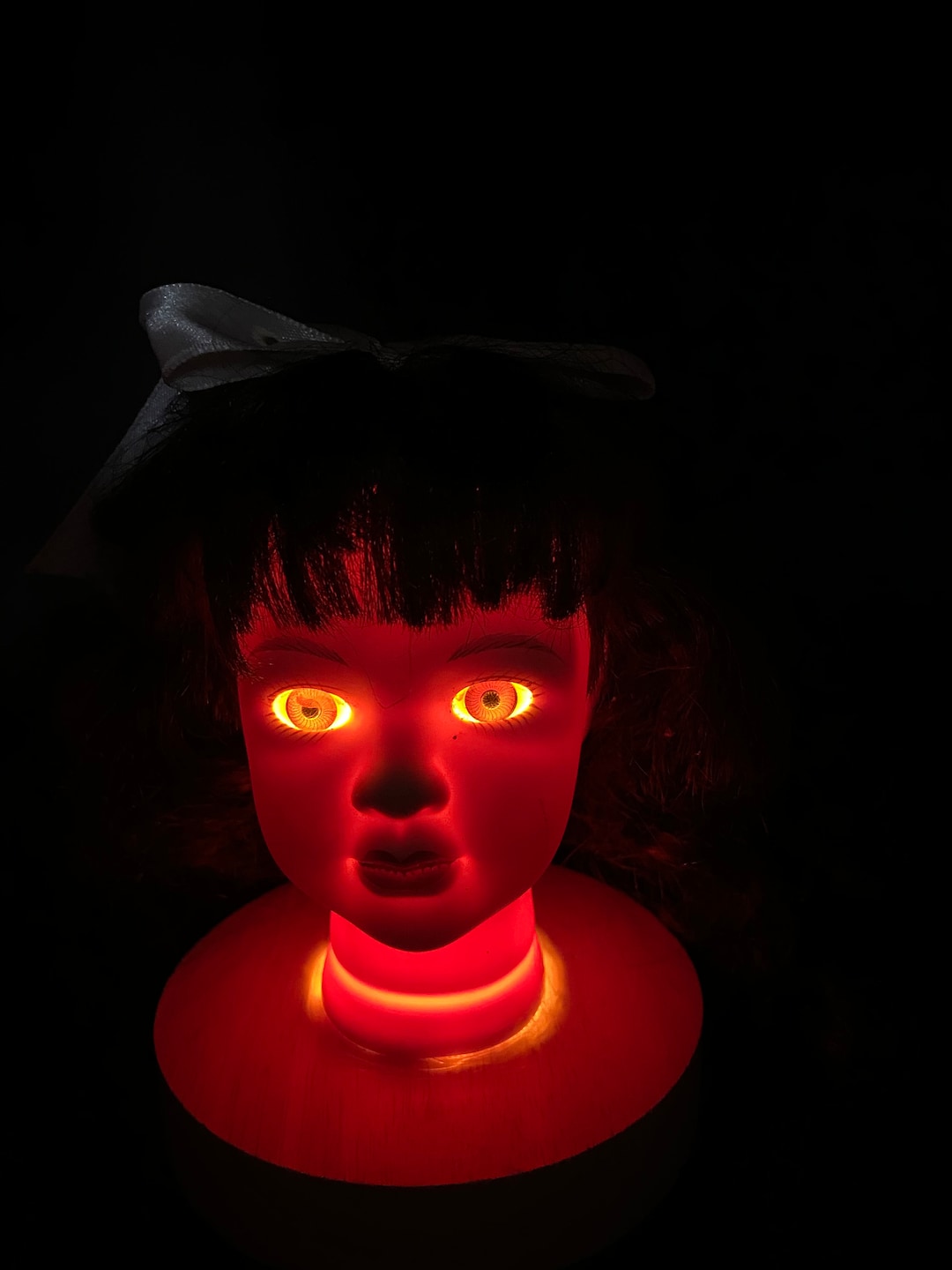 Doll Head Lamp Etsy