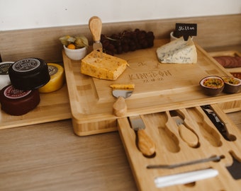 Personalised Luxury Cheese board - Our Biggest Wedding Gift Cheeseboard yet!!