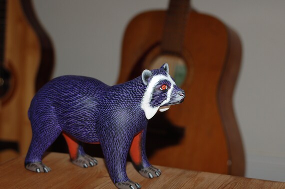Spectacled Bear Alebrije - Etsy