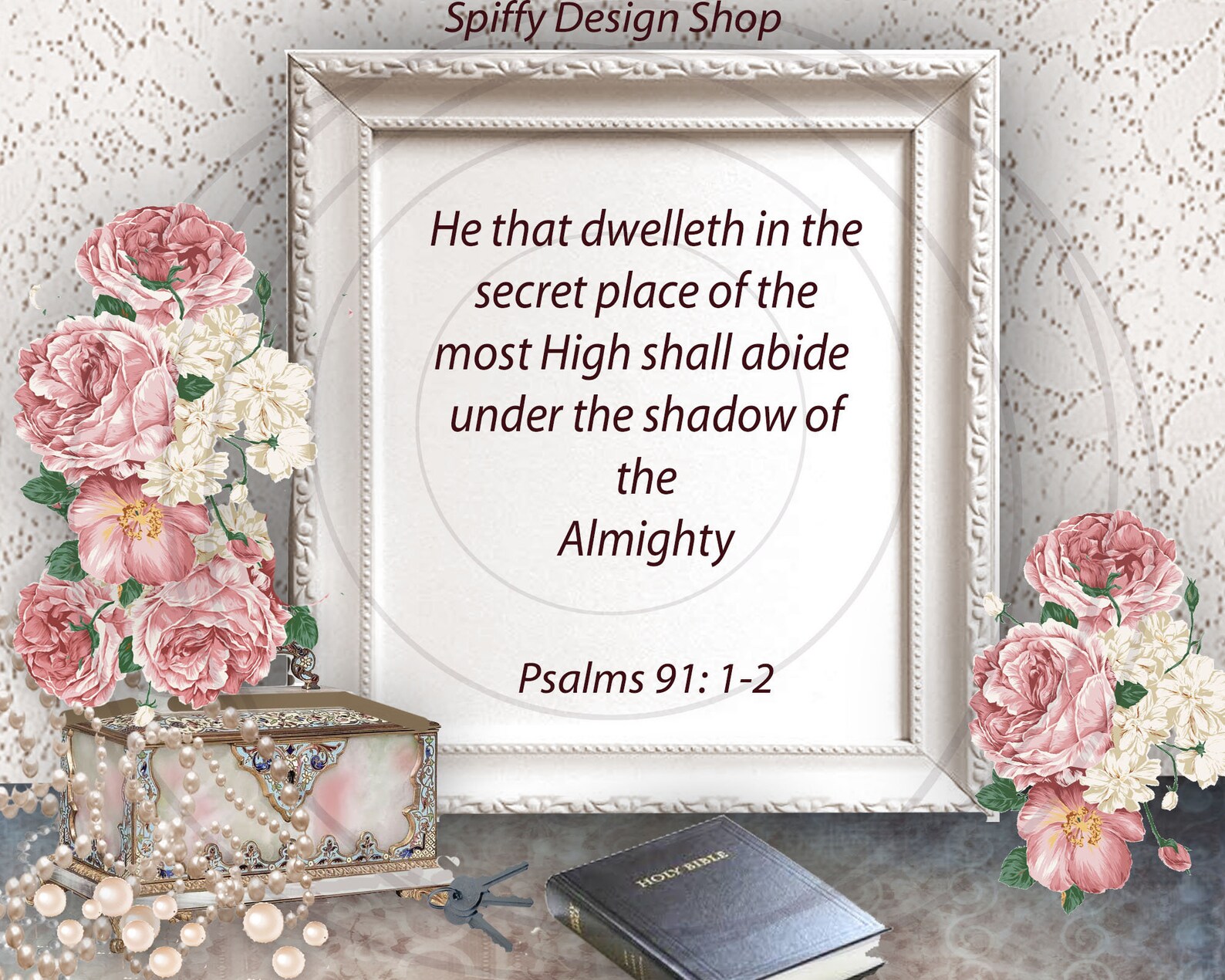 He That Dwelleth in the Secret Place Psalms 91 Etsy