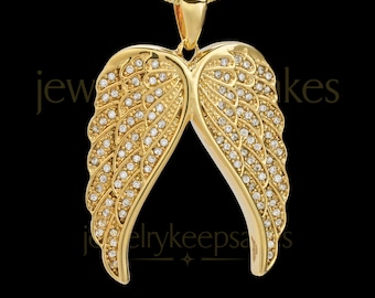 Wings of Grace Cremation Necklace