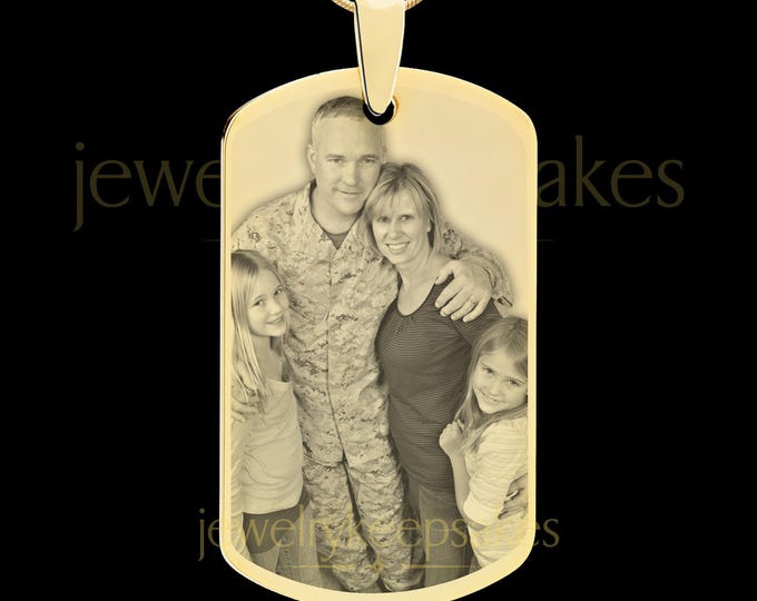Photo Engraved Jewelry