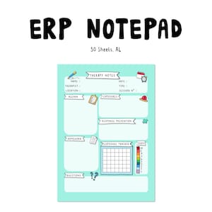 Notatnik terapii ERP (50 arkuszy A4)