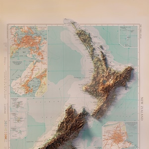 Neuseeland - Topografie