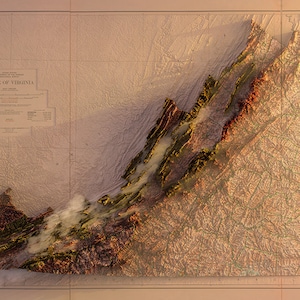 Virginia - Topografia (Alba)