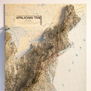 Appalachian Routekaart - Zonsopgang