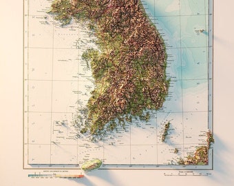 Korea - Topografie