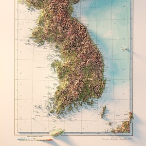 Corée - Topographie