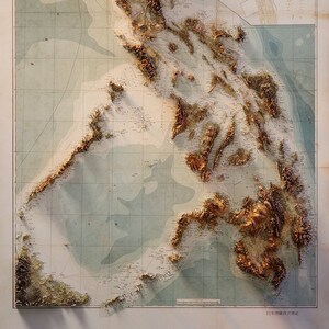 Philippines - Vintage War Map (color 2)