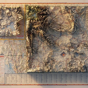 Wyoming - Road Map