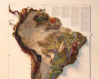 Geologic Map of South America