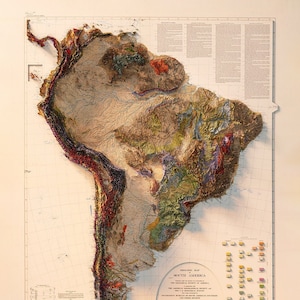 Mapa Geológico da América do Sul