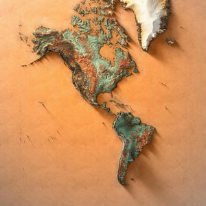 North and South America - Impressionist 1