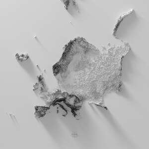 Europe - Monochromatic