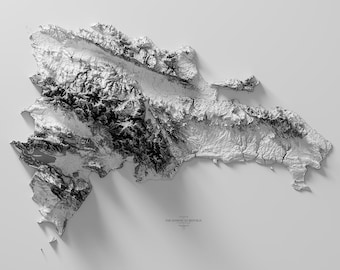 Dominican Republic - Monochromatic